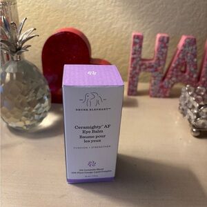 Drunk Elephant Ceramighty AF Eye Balm in Purple and White